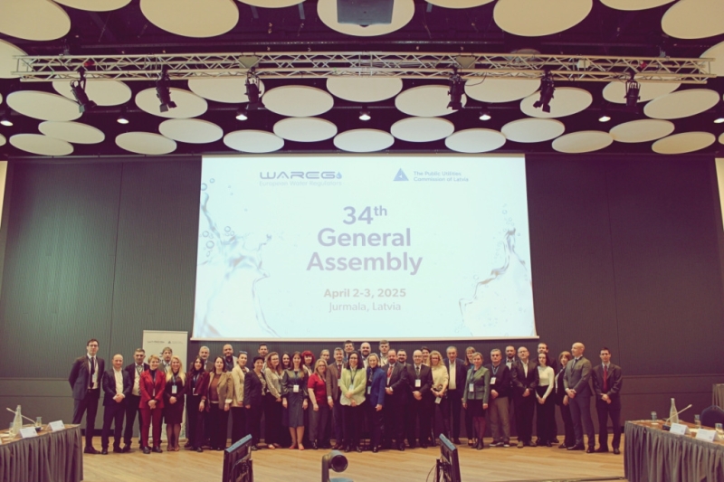 Jūrmalā aizvadīta Eiropas Ūdenssaimniecības regulatoru asociācijas 34.Ģenerālā asambleja