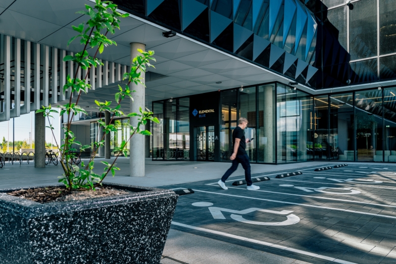 Galvenās ēkas ieeja